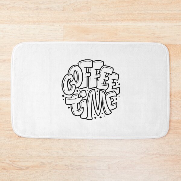 Item preview, It’s Coffee Time Graffiti designed and sold by trenchbalence.
