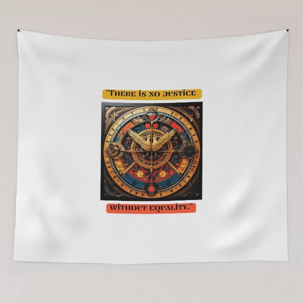 Item preview, "There is no justice without equality." designed and sold by STO1KA.