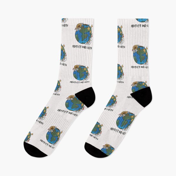 Item preview, Protect Our Earth Design-Earth with Flowers designed and sold by npizzino.