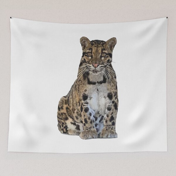 Item preview, clouded leopard designed and sold by obscurite.