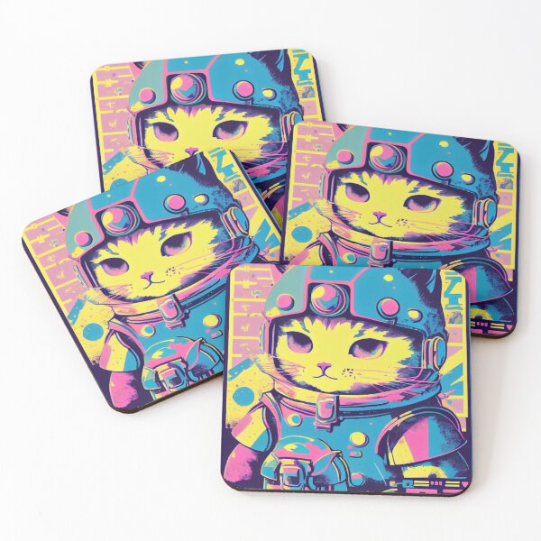 Item preview, Vintage Anime Space Cat | Quality Retro Anime Origin Design | Chibi Kawaii Manga Art designed and sold by AlNoah.