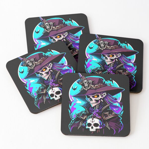 Item preview, Skull Necromancer Art: Unveiling Mystical Convergence in Dark Splendor! designed and sold by Watchara Aekcheen.