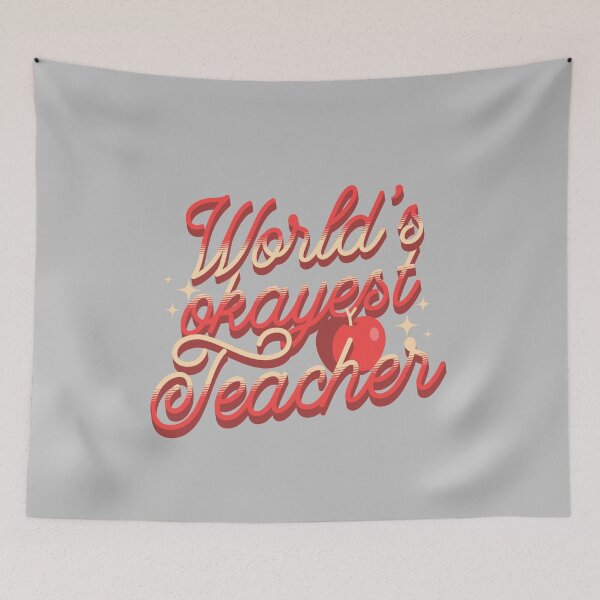 Item preview, World's Okayest Teacher T-shirt designed and sold by PMCreative.