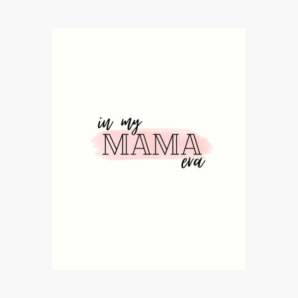 Item preview, In My Mama Era - Pink designed and sold by Cozy-Home10.