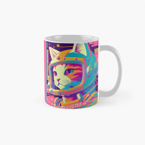 Item preview, Gato espacial de anime vintage | Diseño de origen de anime retro de calidad | Chibi Kawaii Manga Arte designed and sold by AlNoah.