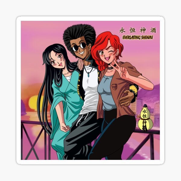 Shenjiu Trio Group Hangout Sticker