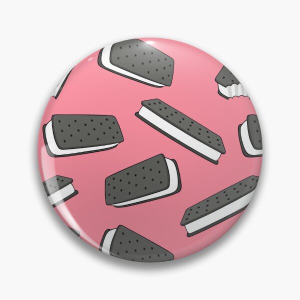 Item preview, ice cream sandwich - coral designed and sold by littlearrow.