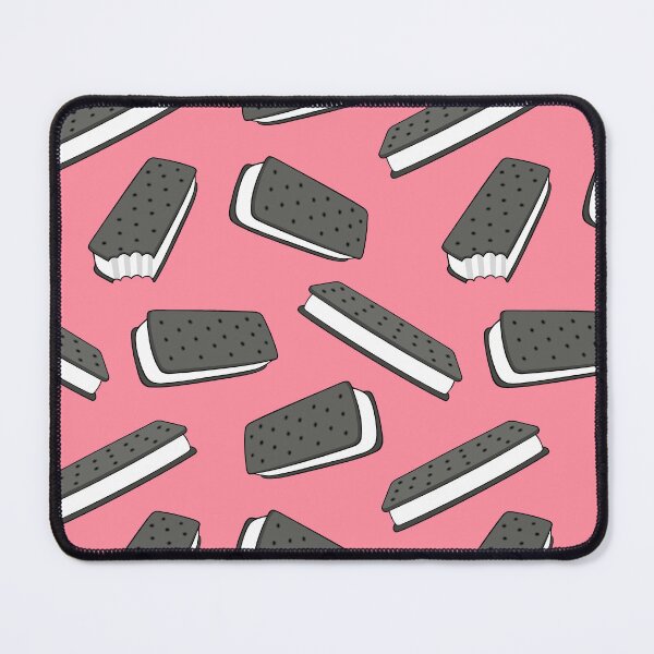 Item preview, ice cream sandwich - coral designed and sold by littlearrow.