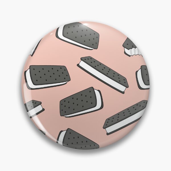 Item preview, ice cream sandwich - peach designed and sold by littlearrow.