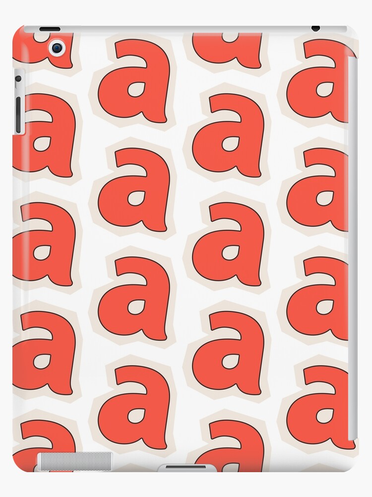 Alphabet Letters Abc Stickers iPad Case & Skin for Sale by