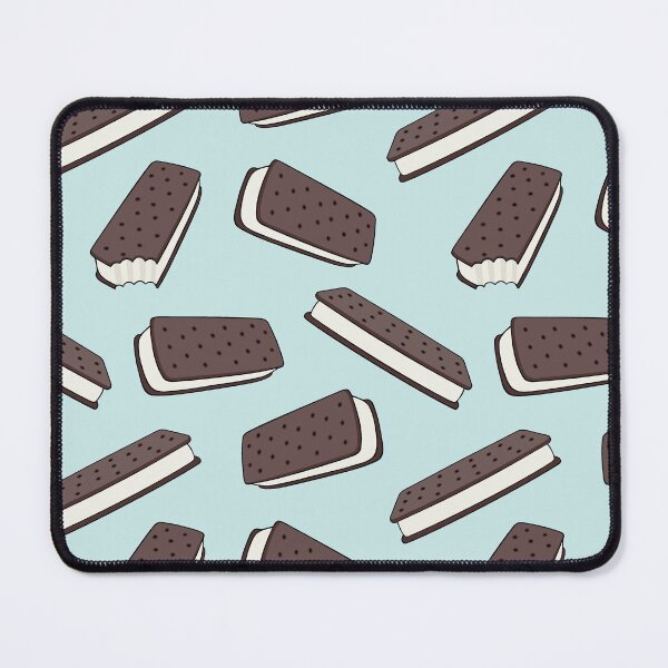 Item preview, ice cream sandwich - light blue designed and sold by littlearrow.