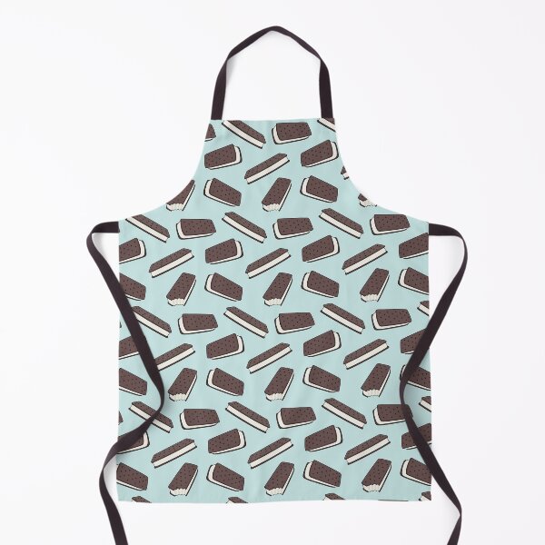 Item preview, ice cream sandwich - light blue designed and sold by littlearrow.