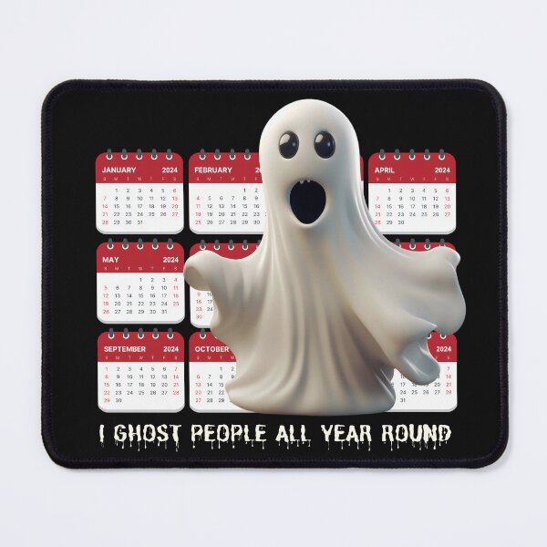 Item preview, Funny Halloween Graphic I Ghost People All Year Round designed and sold by MTJ-Mushrooms.
