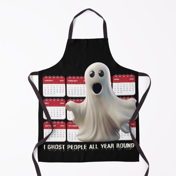 Item preview, Funny Halloween Graphic I Ghost People All Year Round designed and sold by MTJ-Mushrooms.