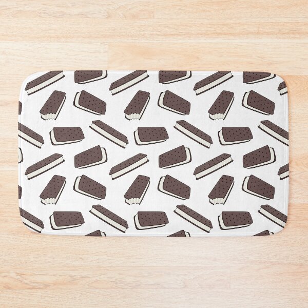 Item preview, ice cream sandwich - white designed and sold by littlearrow.