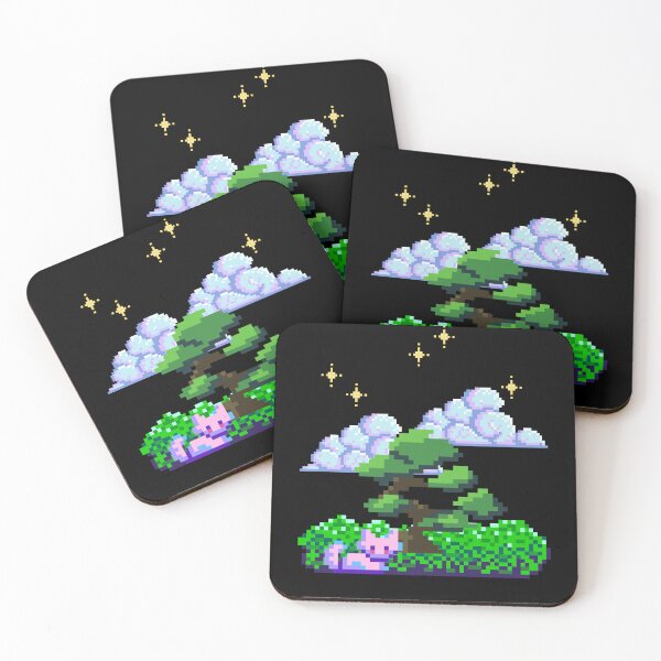 Item preview, Magical pixel fox designed and sold by Alexa Melton.