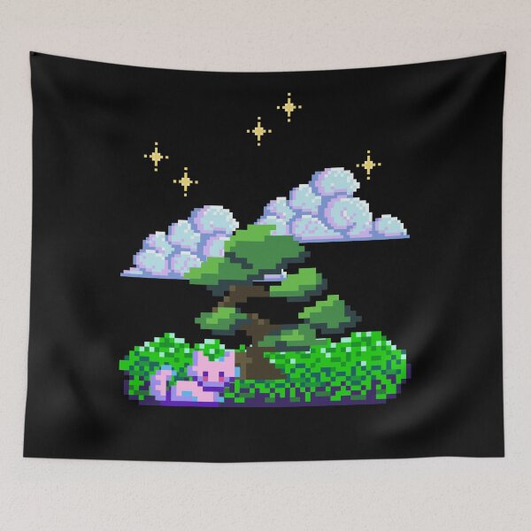 Item preview, Magical pixel fox designed and sold by Alexa Melton.