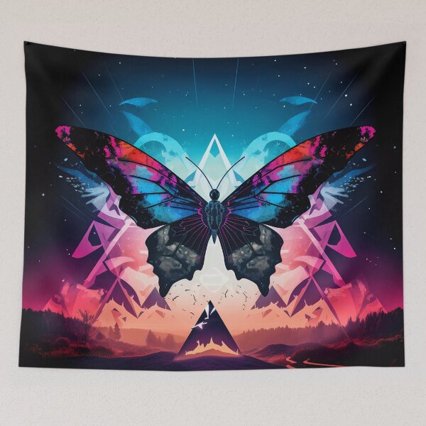 Item preview, "Cosmic Moth Odyssey" designed and sold by Art-Vortex-fr.
