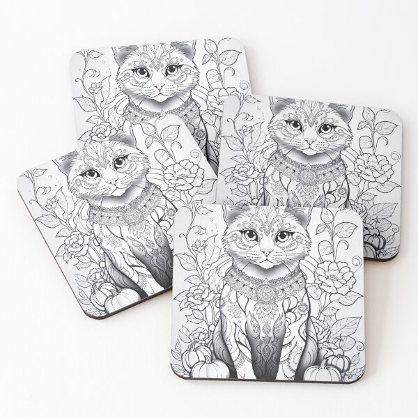 Artikelvorschau, Kunst der Katze entworfen und verkauft von Akash Rathi.