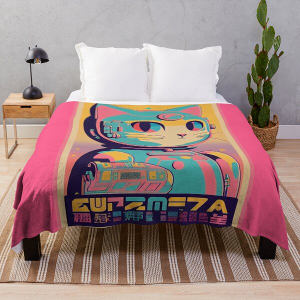 Item preview, Gato espacial de anime vintage | Diseño de origen de anime retro de calidad | Chibi Kawaii Manga Arte designed and sold by AlNoah.