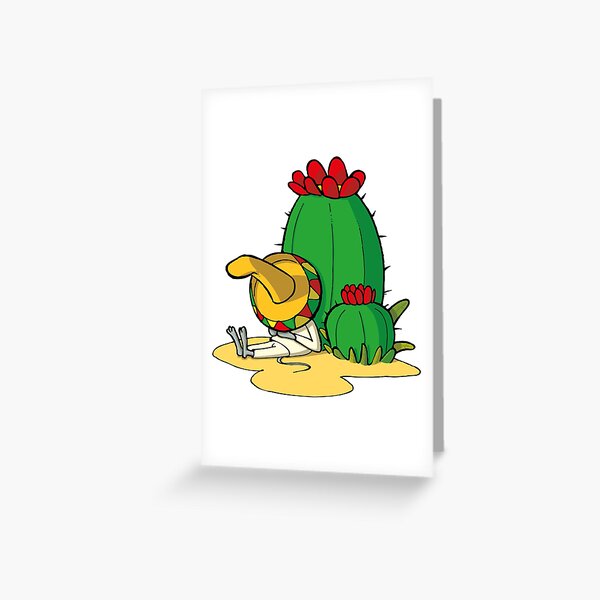 Speedy Gonzales Art Print Greeting Card by CheChain