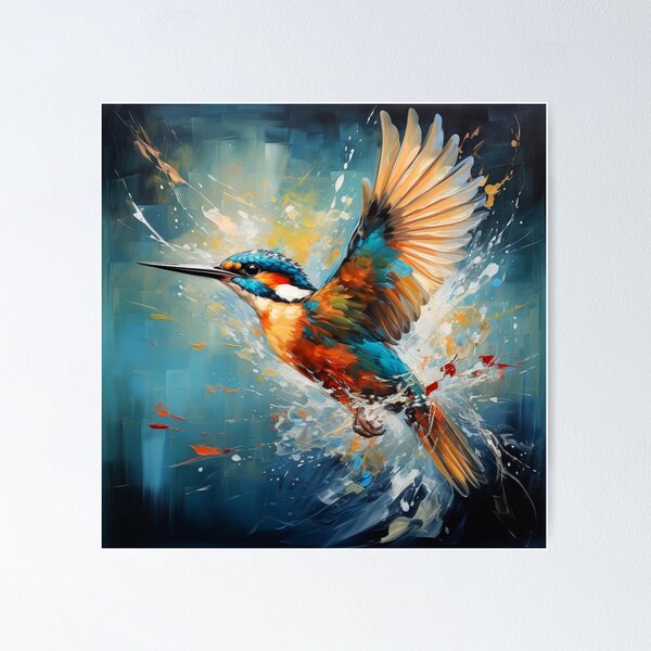 Item preview, Kingfisher designed and sold by Pixel-Painter.