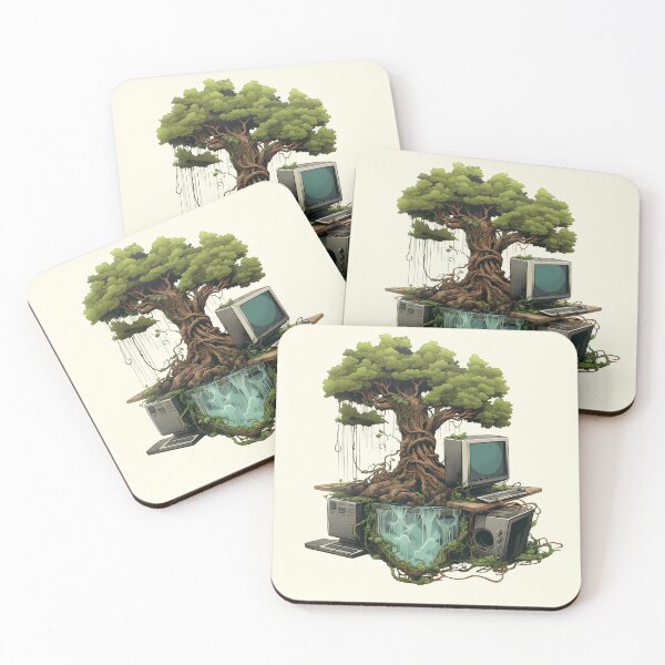 Item preview, Natural Tech Forest Computer designed and sold by Newma2112.