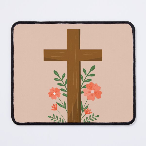 Item preview, Floral cross designed and sold by Sheen-designs.