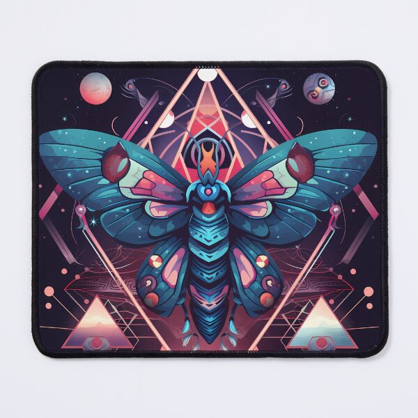 Item preview, "Cosmic Moth Odyssey" designed and sold by Art-Vortex-fr.