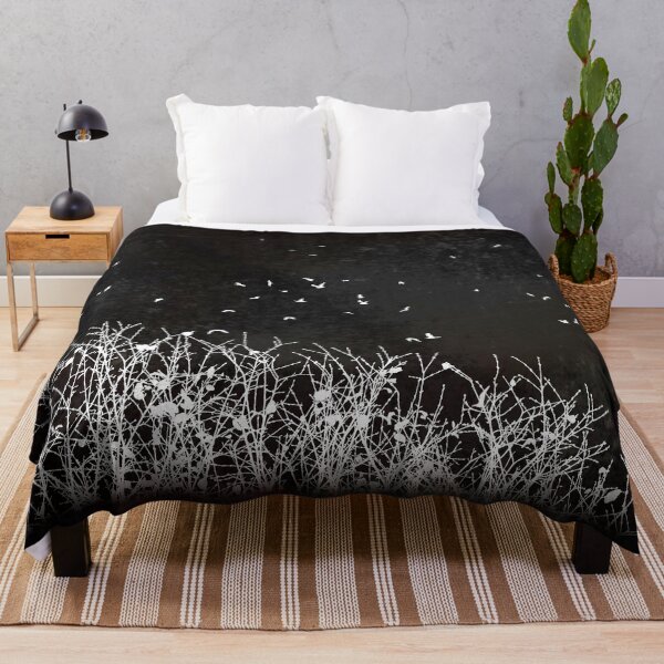 Item preview, Night Flight - White on Black designed and sold by KnutsonKr8tions.