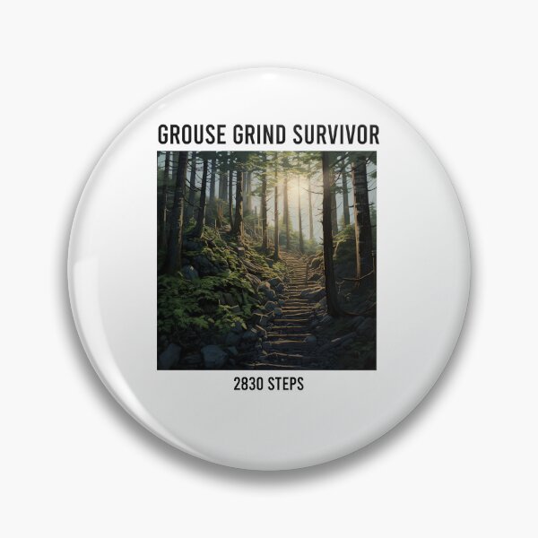 Item preview, Grouse Grind Step Count designed and sold by Triple-Crown.