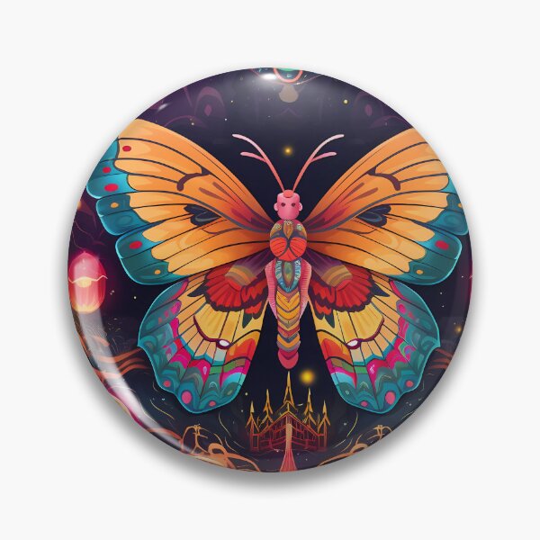 Item preview, "Cosmic Moth Odyssey" designed and sold by Art-Vortex-fr.
