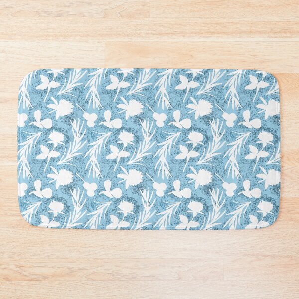 Item preview, Blue Floral Memories Pattern designed and sold by RebeccaRichards.