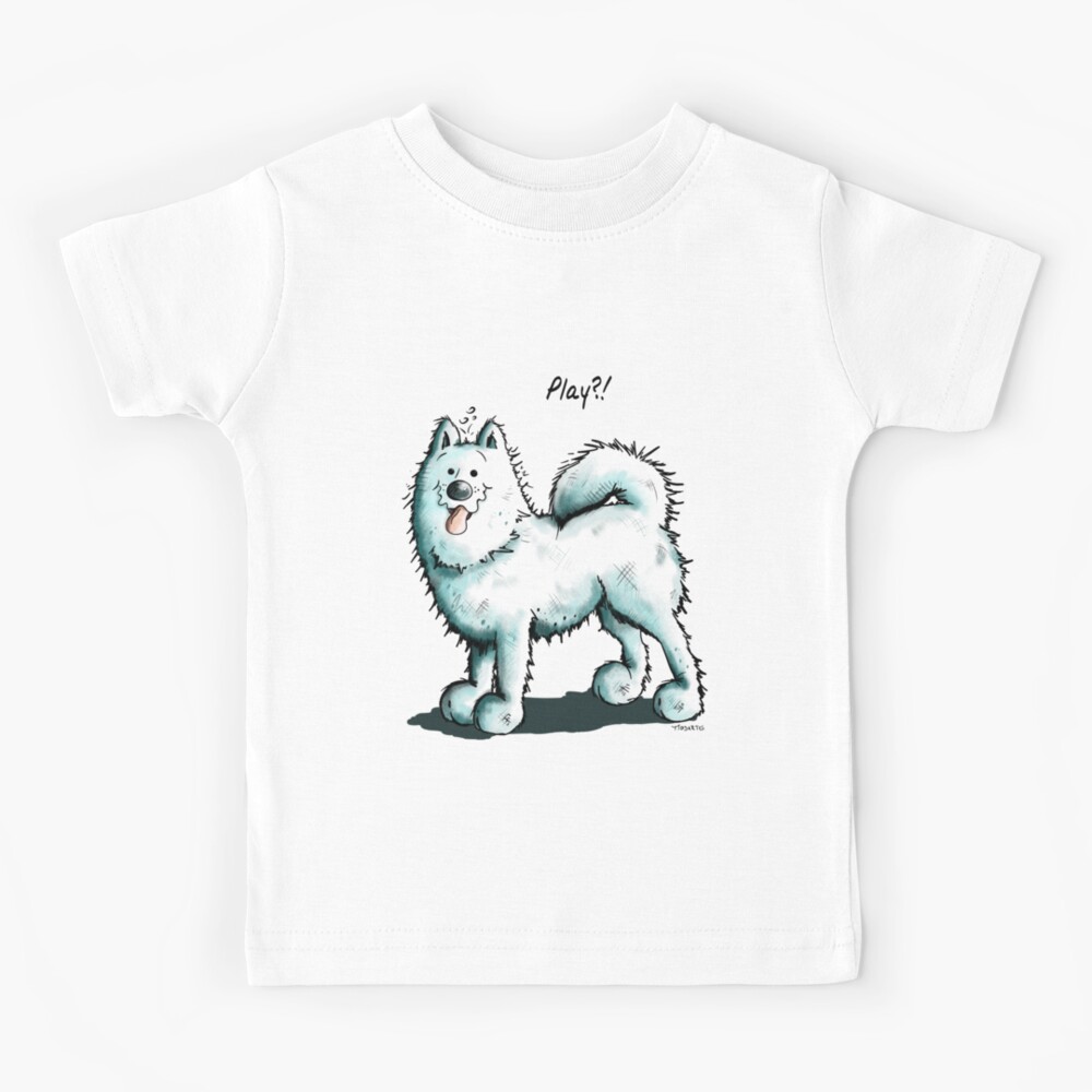 samoyed Raglan Border T-shirt (Ivory) トレーナー・スウェット