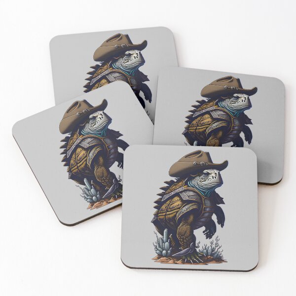 Item preview, Turtle Cowboy in the wildwest  designed and sold by davidbomel-Art.