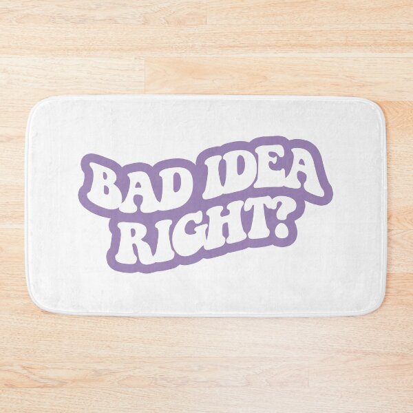 Item preview, bad idea right? (White) 5 designed and sold by sarascoprox.
