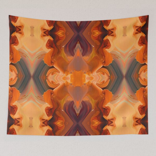 Item preview, Vibrant Pixel Palette - Orange Colorful Aesthetic Bitmap Patterns | Digital Artistic Expressions designed and sold by OrangeMG.