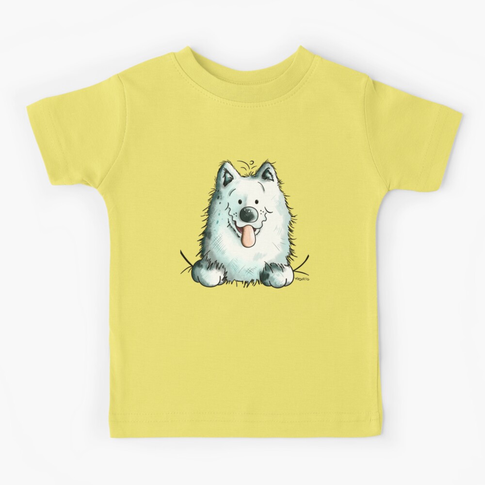 Fluffy Samoyed Dog | Kids T-Shirt