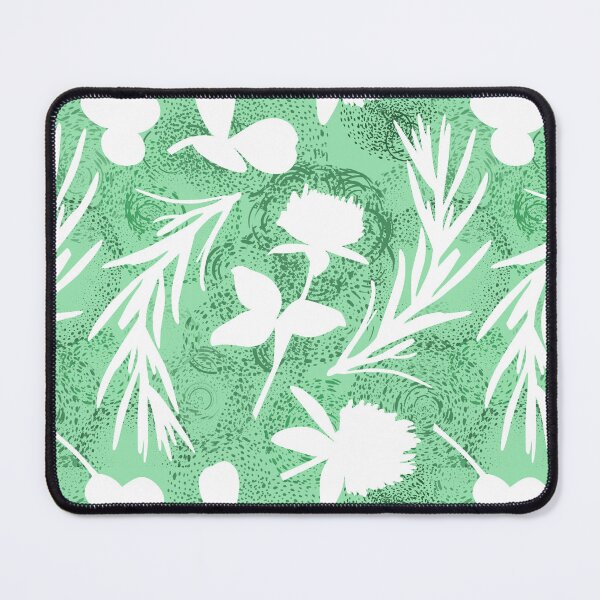 Item preview, Green Floral Memories Pattern designed and sold by RebeccaRichards.