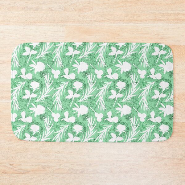 Item preview, Green Floral Memories Pattern designed and sold by RebeccaRichards.