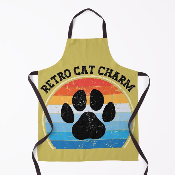 Item preview, Retro Cat Charm - Kitten Paw for Cats Lover designed and sold by AITeeGenius.