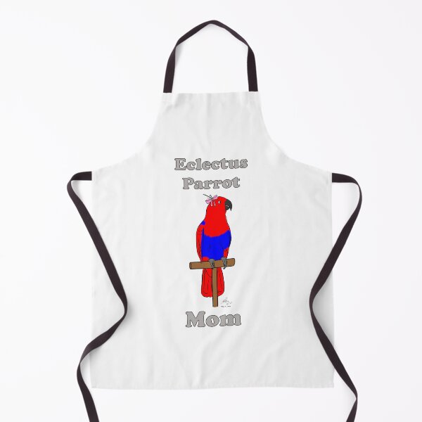 Item preview, Female Eclectus Parrot Mom -- Oscar Jones designed and sold by Laughing Parrot Studio.