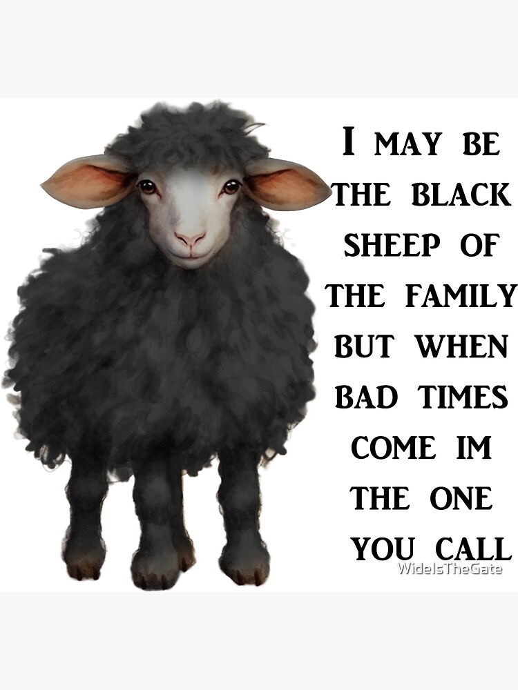 Puedo ser la oveja negra de la familia, pero Imán