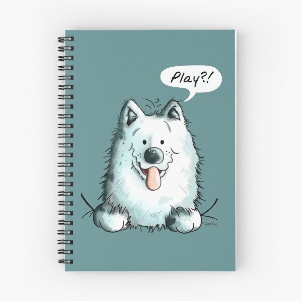 Item preview, Playing Samoyed Dog designed and sold by modartis.
