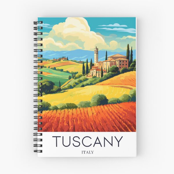Item preview, A Pop Art Travel Print of Tuscany - Italy designed and sold by StudioRedKoala.