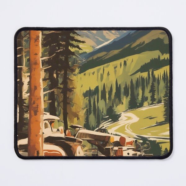 Item preview, Timeless Retreat with Mountains designed and sold by BacklogDesign.
