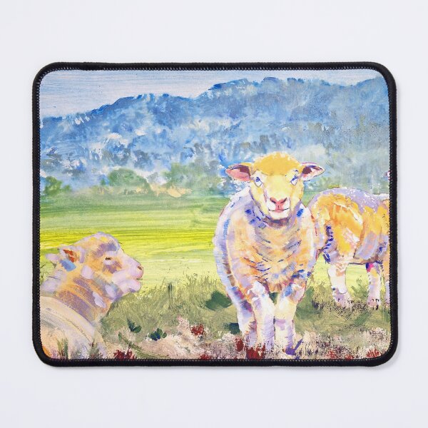 Item preview, Colorful Sheep Painting designed and sold by MikeJory.