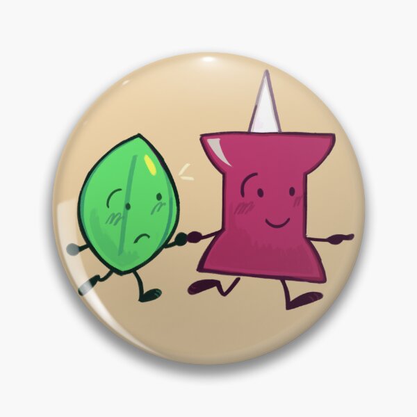 Item preview, Pin leafy - Running together!! ? designed and sold by Scooterrat15.