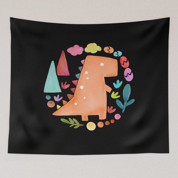 Item preview, colorful dinosaur,funny gift designed and sold by your-t-shirts55.