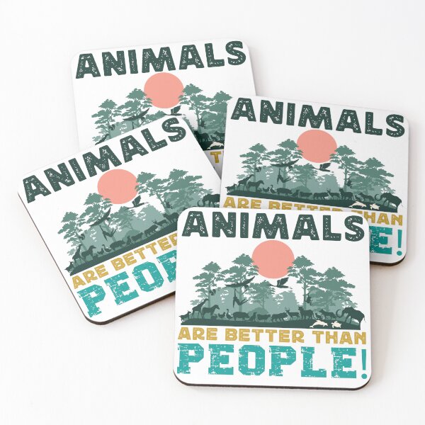 Item preview, Animals Better Than People designed and sold by LeonaB.